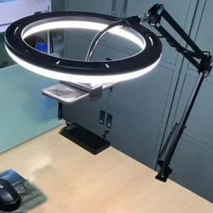 Éclairage LED ajustable pour création de contenu audiovisuel