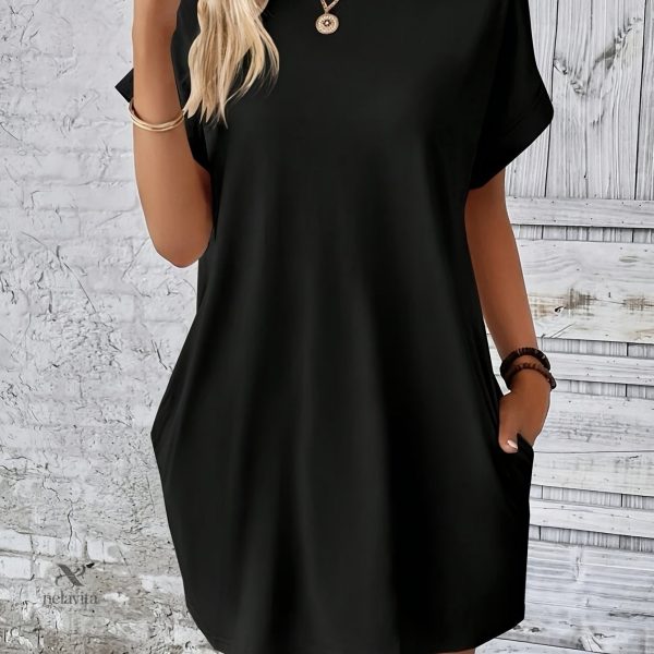 Robe pratique avec poches, un essentiel de garde-robe