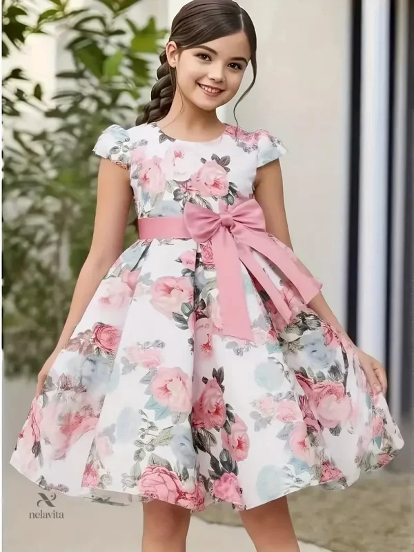 robe-fille-elegante-a-fleurs-multicolores-robe-de-ceremon-m03bqa-1