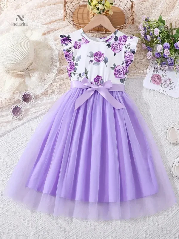 robe-fille-elegante-a-fleurs-violettes-haut-blanc-volante-eo1p1y-1