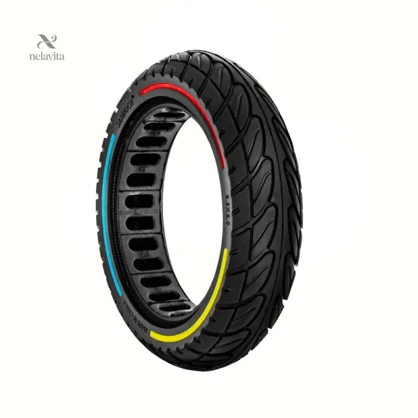 roue-avec-pneu-et-frein-integre-pneus-et-roues-durables-p-kahhir-1 Roue avec pneu et frein intégré pour scooter et trottinette