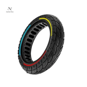 Pneu robuste pour scooter avec système de frein