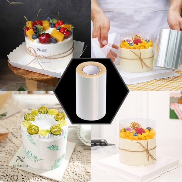 Rouleau décoratif en acétate pour desserts