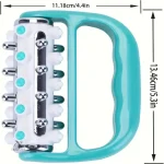 Rouleau de massage manuel compact pour soulager la douleur
