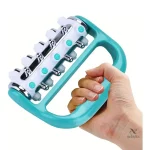 Outil ergonomique à roulettes pour stimuler la circulation sanguine