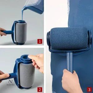 Rouleau de peinture pour contours nets et précis