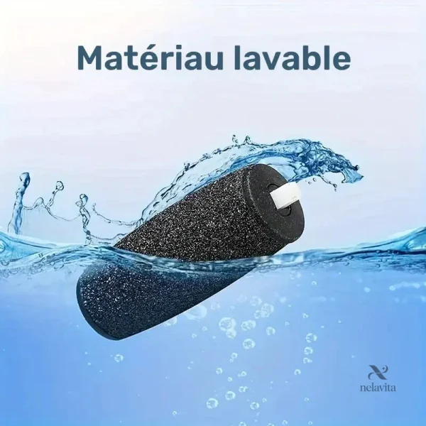 Set de rouleaux pour râpe, entretien des pieds simplifié
