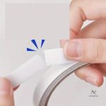 Ruban double face idéal pour des finitions discrètes