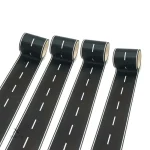 Ruban adhésif noir créatif pour scrapbooking et maquettes
