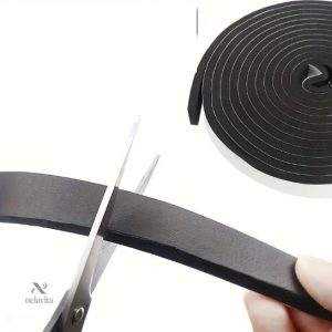 Mousse adhésive noire pour applications variées et étanchéité