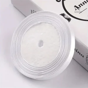 Ruban Satin Coloré pour Emballages Cadeaux – Bobine de Ruban Décoratif DIY, Fêtes et Mariages