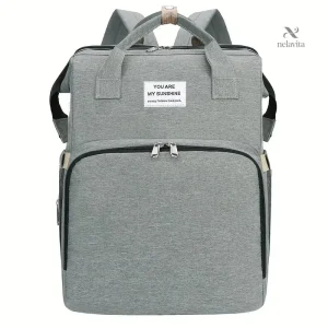 Sac à Dos à Langer Multifonction pour Bébé – Grand Sac de Maternité Pratique avec Poches de Rangement