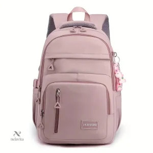 Sac à dos décontracté femme – Grand compartiment, poches multiples & design tendance