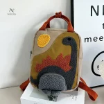 Sac à dos beige idéal pour la maternelle