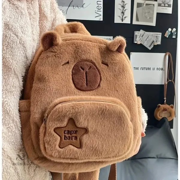 Sac à dos peluche pour enfants, idéal pour la crèche