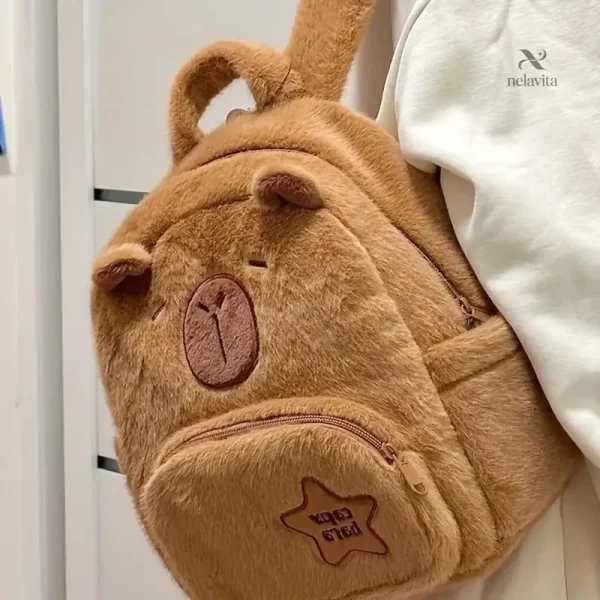 Cartable ours en peluche, parfait pour les petits aventuriers