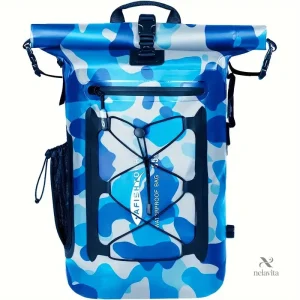 Sac à dos camouflage bleu étanche grande capacité