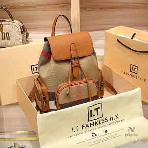 Sac à dos tendance avec rangement latéral