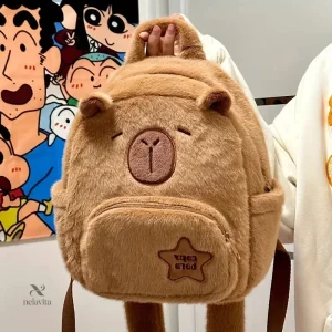 Sac à dos ours peluche, style kawaii confortable