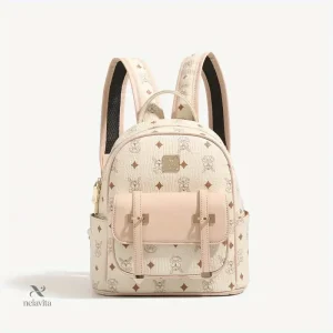 Sac à dos femme rose motif dessin animé – Élégant, tendance et pratique au quotidien