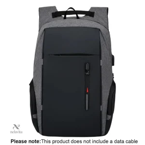 Sac à dos ordinateur portable antivol  Design élégant, port USB et grande capacité