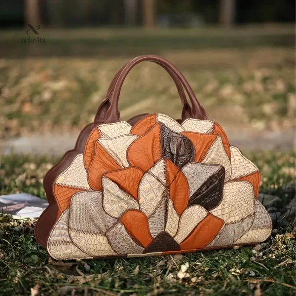 Sac à main femme en cuir, style naturel et original