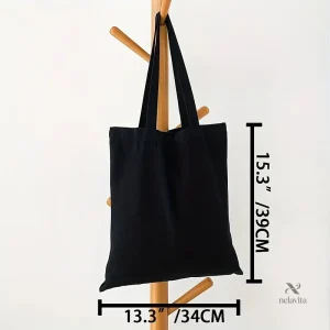 Sac à main homme en toile coton Tote bag léger et élégant