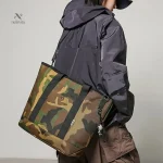 Sac à bandoulière grand format camouflage