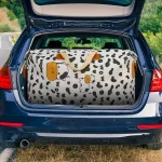 Housse de rangement design vache, idéale pour l'extérieur