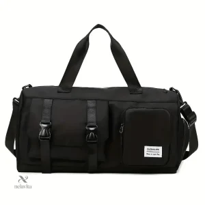 Sac de Sport Multifonction – Grande Capacité, Poches Multiples et Bandoulière Ajustable pour Voyage, Fitness et Week-End
