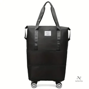 Sac de voyage pliable à roulettes  Bagage grande capacité, léger et pratique