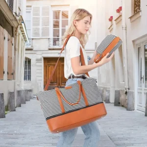 Sac cabine grande capacité, compatible avec valise à roulettes