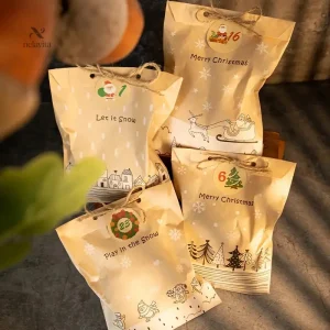 Sacs kraft pour Noël, parfaits pour vos cadeaux