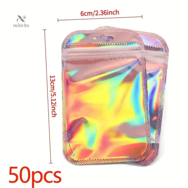 sachets-holographiques-zip-rose-pochettes-plastique-refer-ofyuld-1