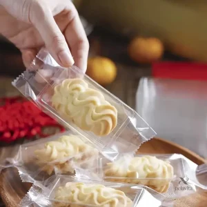 Sachets plastiques alimentaires transparents pour pâtisseries
