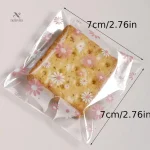 Pochettes alimentaires décoratives pour biscuits artisanaux