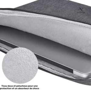 Sacoche ordinateur portable slim rembourrée et légère