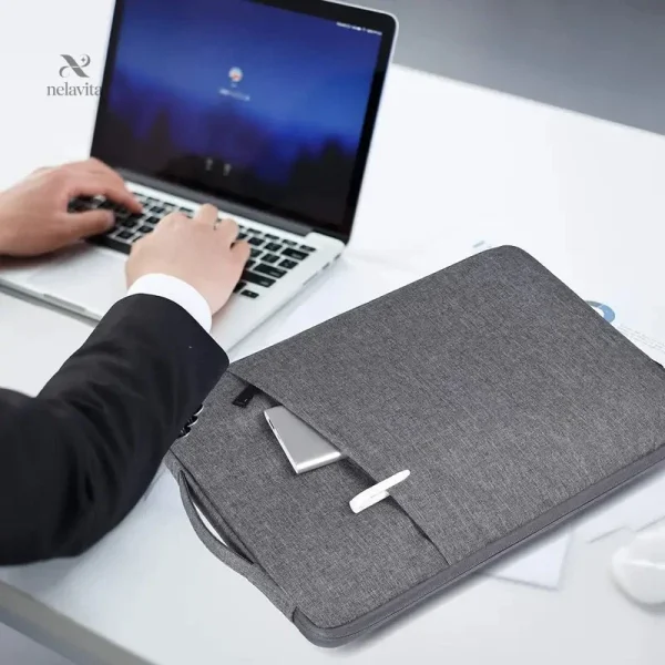 Sacoche élégante pour accessoires d'ordinateur