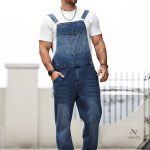 Salopette en Jean Grande Taille pour Homme