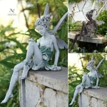 Sculpture de jardin fée, décoration extérieure originale et élégante