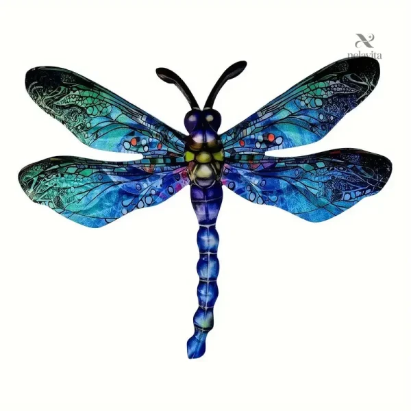 sculptures-murales-libellules-multicolores-decoration-art-hbyaou-1
