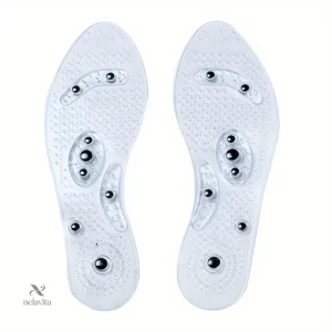 Semelles de Massage Magnétiques – Stimulation des Points d’Acupression pour Soulager Fatigue et Douleurs Plantaires