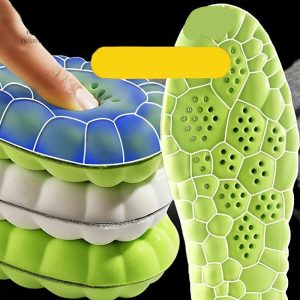 Semelles sport 4D ultra-confort - Amorti et respirabilité