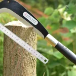 Serpe de jardin en acier trempé pour coupe manuelle