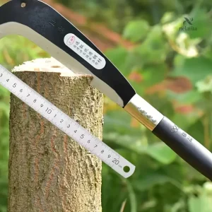 Serpe de jardin en acier trempé pour coupe manuelle