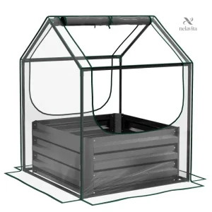 Serre compact pour jardinage urbain et potager