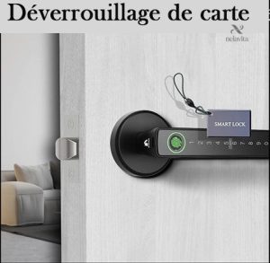 Serrure avec carte RFID pour un accès pratique