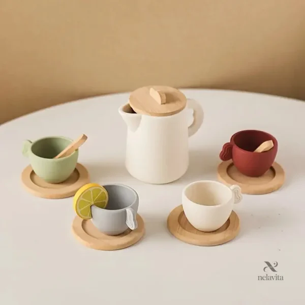 Set de thé Montessori pour l'apprentissage ludique