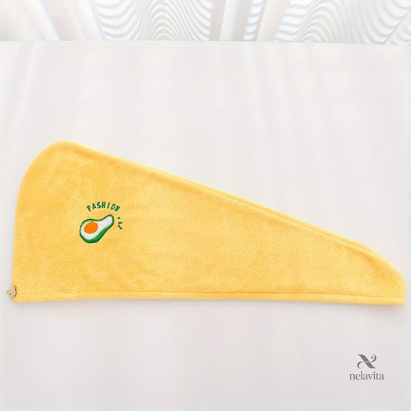 Serviette cheveux ultra-absorbante en microfibre