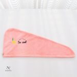 Serviette de bain pour cheveux en microfibre douce